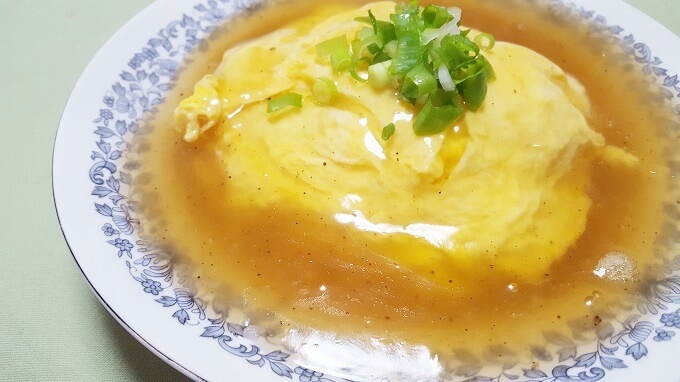 天津飯のレシピ 簡単5分で楽勝調理 アラフォーオヤジの簡単素人料理