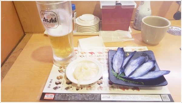 かっぱ寿司に行ったら寿司が新幹線に乗ってきた！