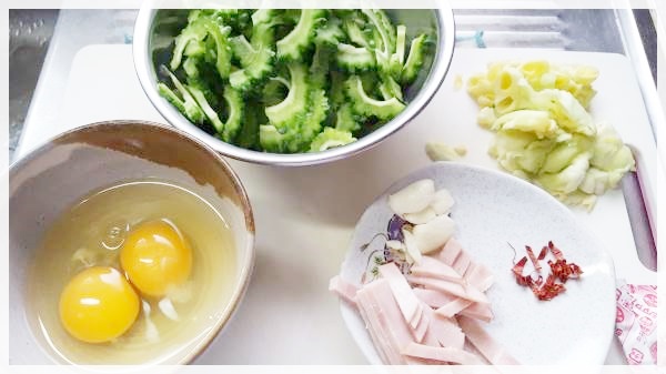 ゴーヤのわた入り卵炒め【ビタミンCが豊富！】